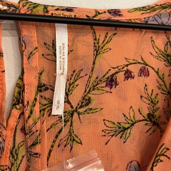 FREE PEOPLE NWOT Floral Dress Size Small - Picture 3 of 4